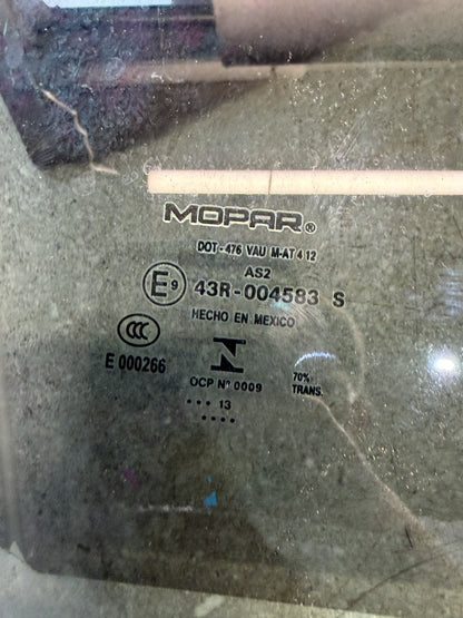 2012-2015 Dodge Journey JC - Right Front Door Glass - (TAG18888)