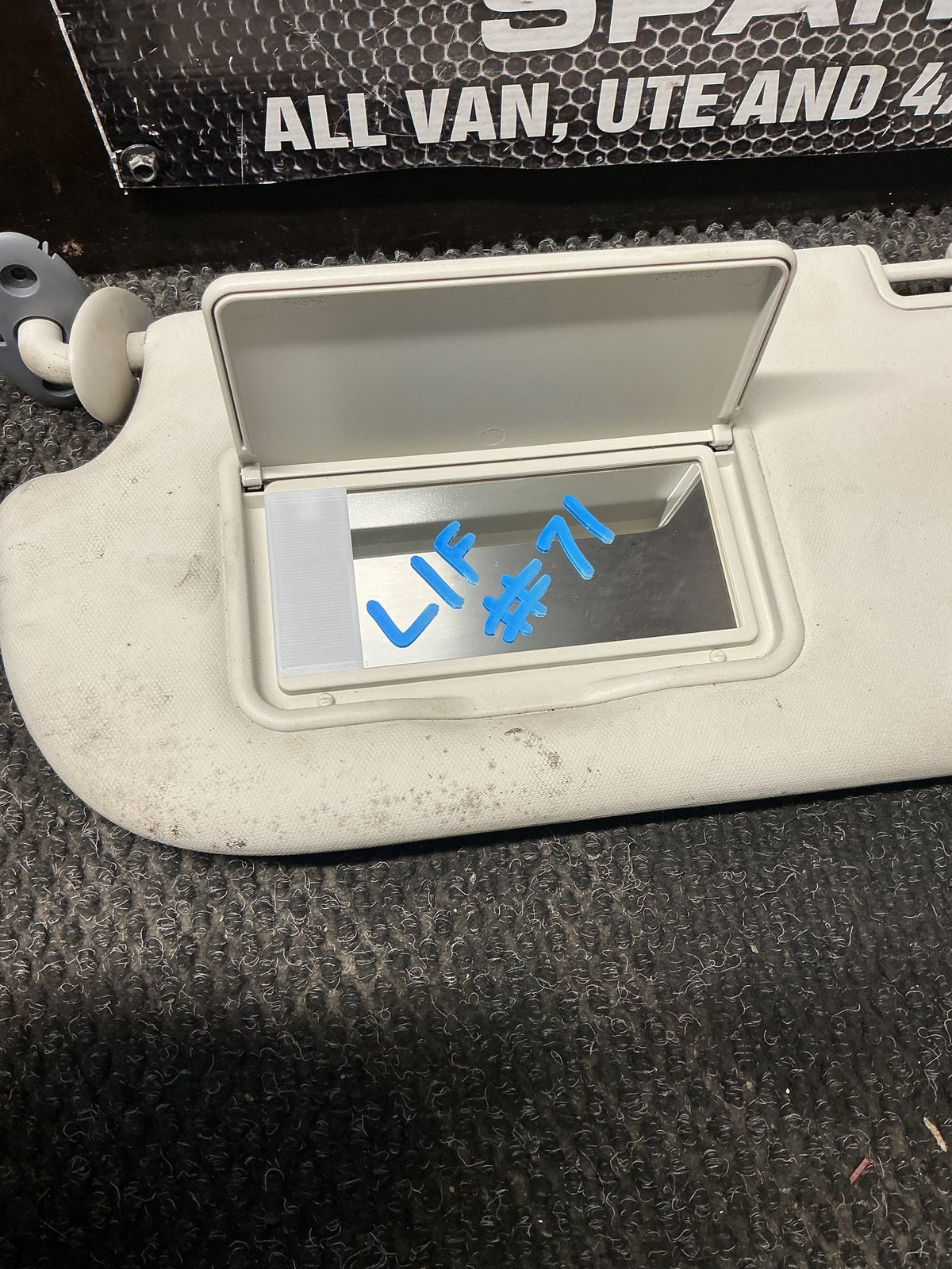 2013-2014 Ford Kuga II TF- Left Sun Visor- (TAG11101)