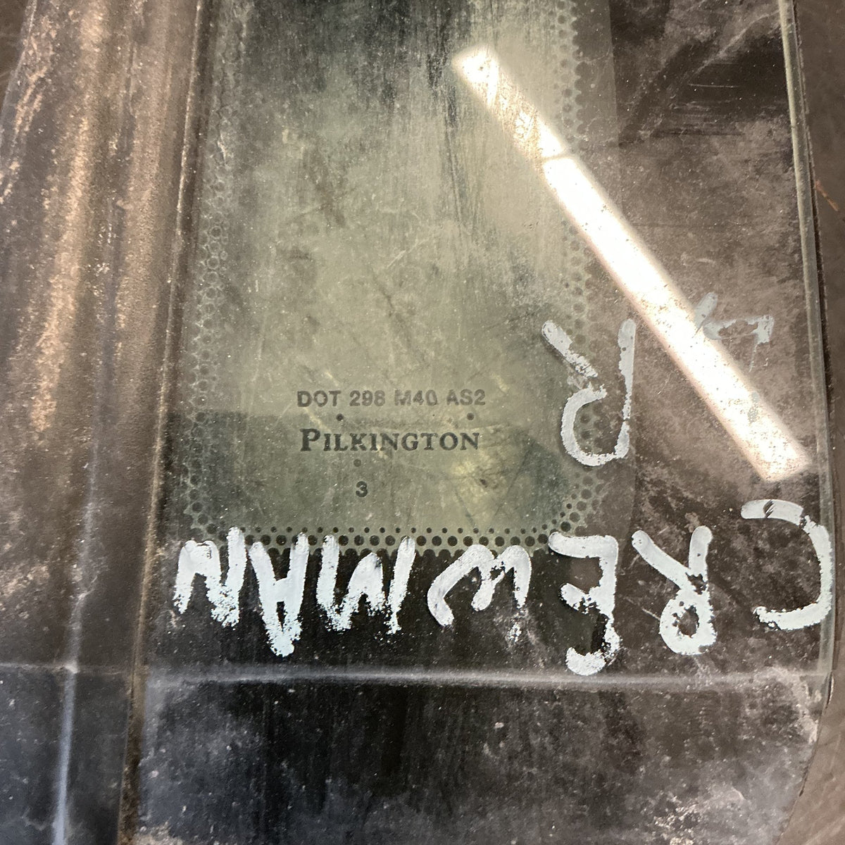 2004 Holden Crewman - Left Rear Quarter Door Glass - (TAG18605)