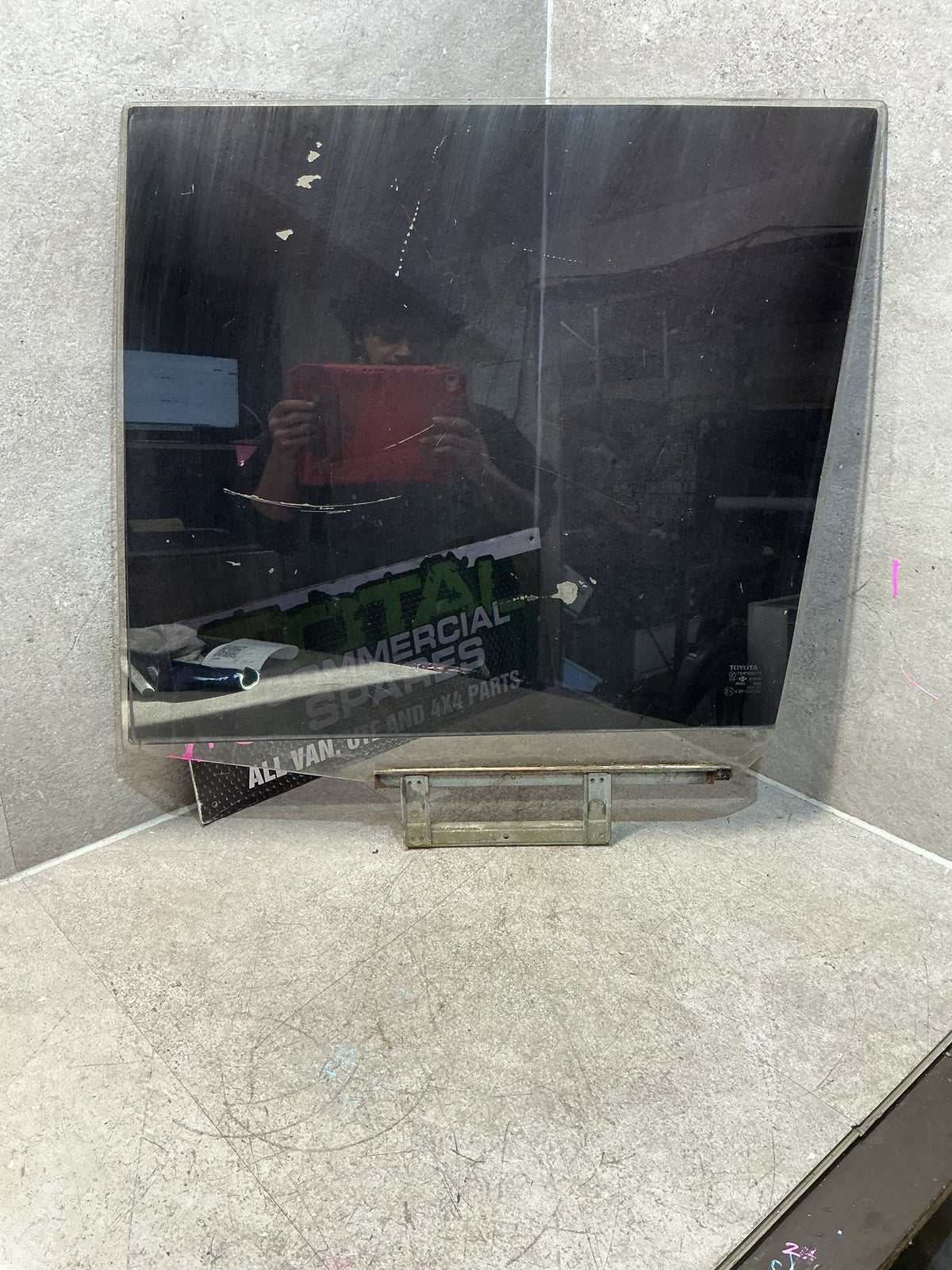 1995-1997 Toyota Land Cruiser J80- Left Rear Door Glass- (TAG15885)