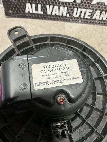 2021 Mitsubishi Outlander GF8- Heater Fan Motor- (TAG16846)