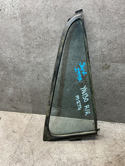 1990 Toyota Hilux Surf YN130 - Right Rear Quarter Door Glass - (TAG18620)