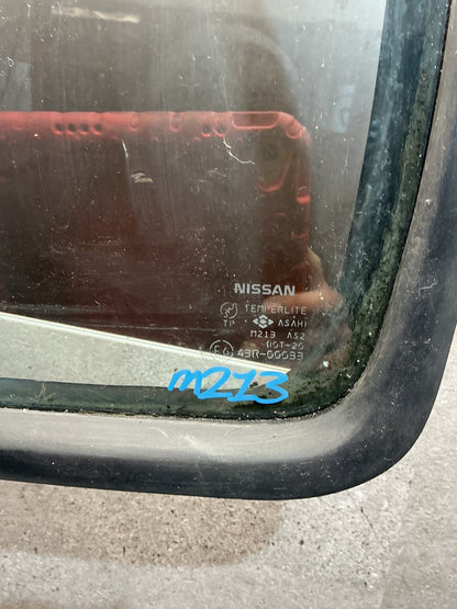 1996 Nissan Terrano R50 - Left Rear Quarter Door Glass - (TAG18673)