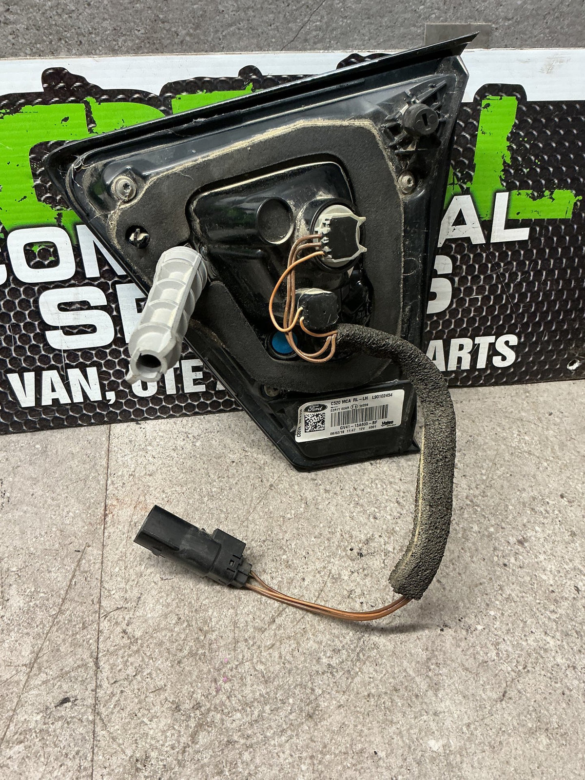 2019 Ford Escape- Left Tailgate Light- (TAG14174) PN: GV41-13A603-BF