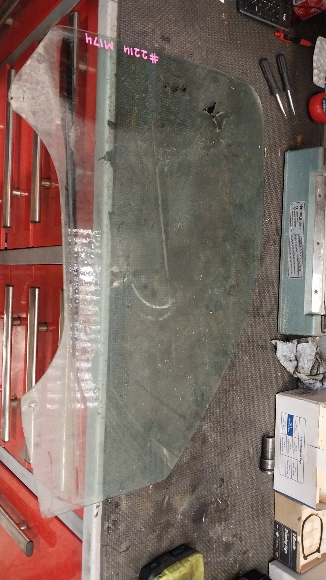 2004-2006 Ford Courier PH- Right Front Door Window- (TAG2214)