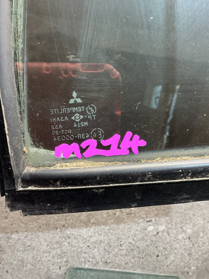 1997 Mitsubishi Challenger K97 - Right Rear Quarter Door Glass - (TAG18788)