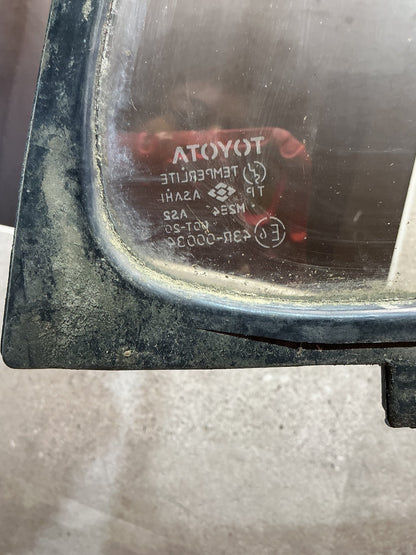 1994 Toyota Hilux Surf KZN130 - Right Rear Quarter Door Glass - (TAG18618)