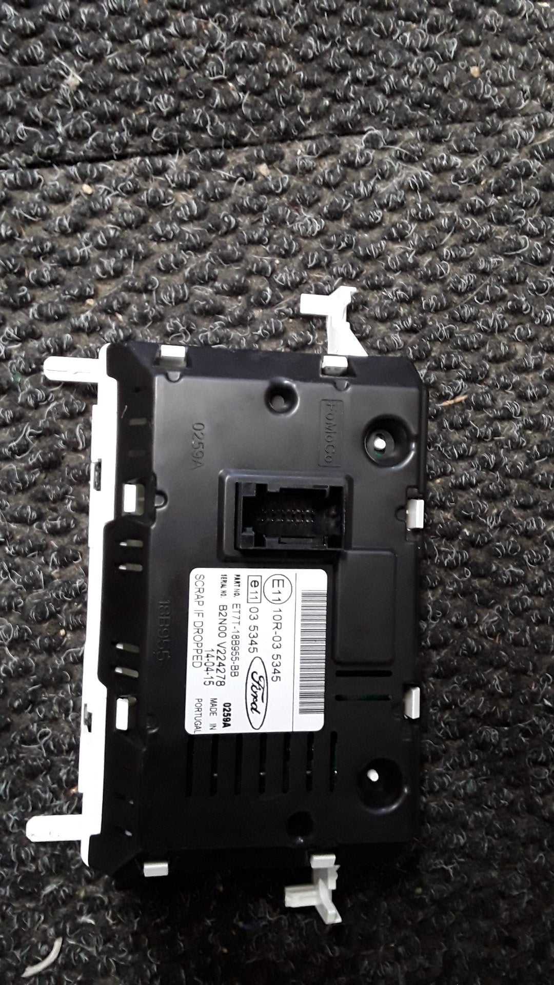2015 Ford EcoSport TITANIUM 1.5- Multi-Function Display- (TAG6640)