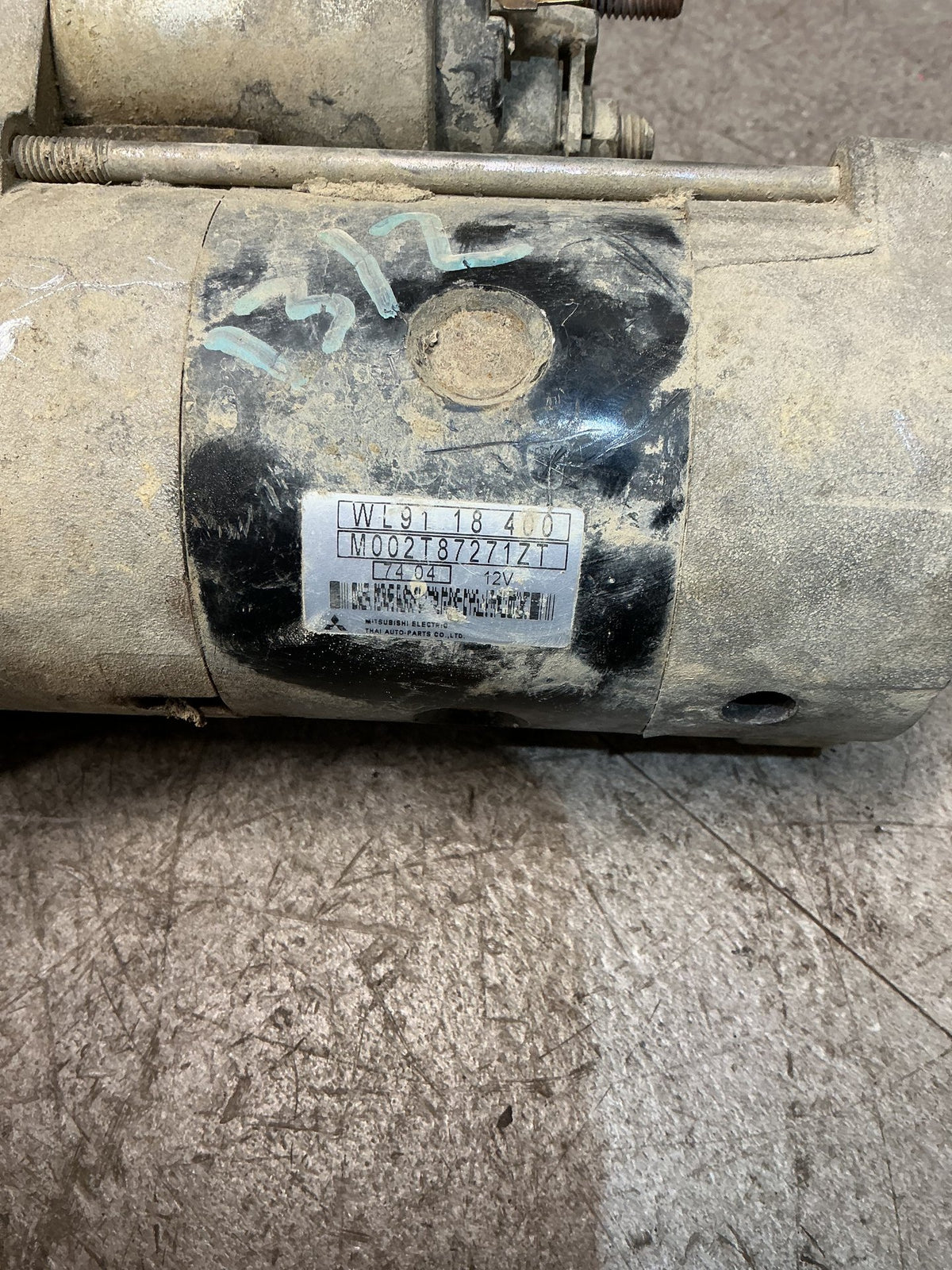 2007 Mazda BT-50- Starter Motor- (TAG17460)