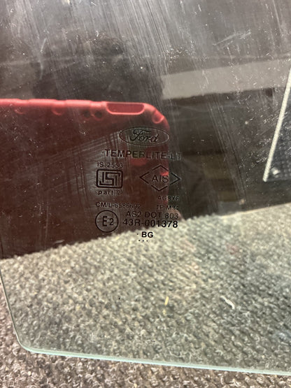 2013-2017 Ford EcoSport BK- Right Front Door Window- (TAG10371)