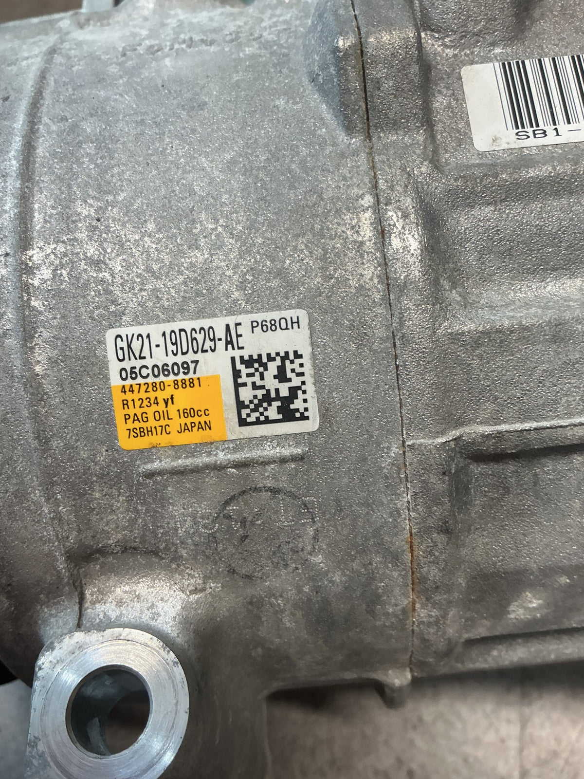 2020 Ford Endura CA- A/C Compressor- (TAG13177)