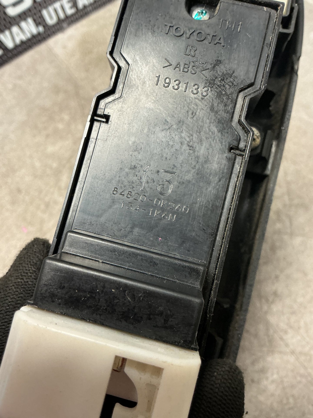 2017 Toyota Hilux- Master Power Window Switch- (TAG16820)
