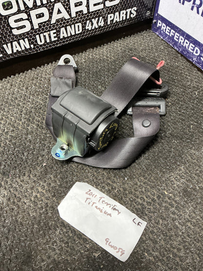 2011 Ford Territory 9W054- Left Front Seat Belt- (TAG10796)