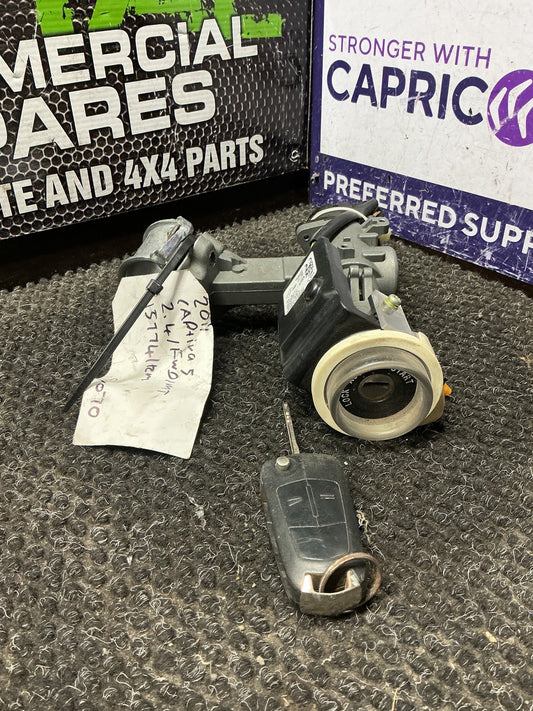 2011 Holden Captiva 5 9W070- Ignition With Key- (TAG10839)
