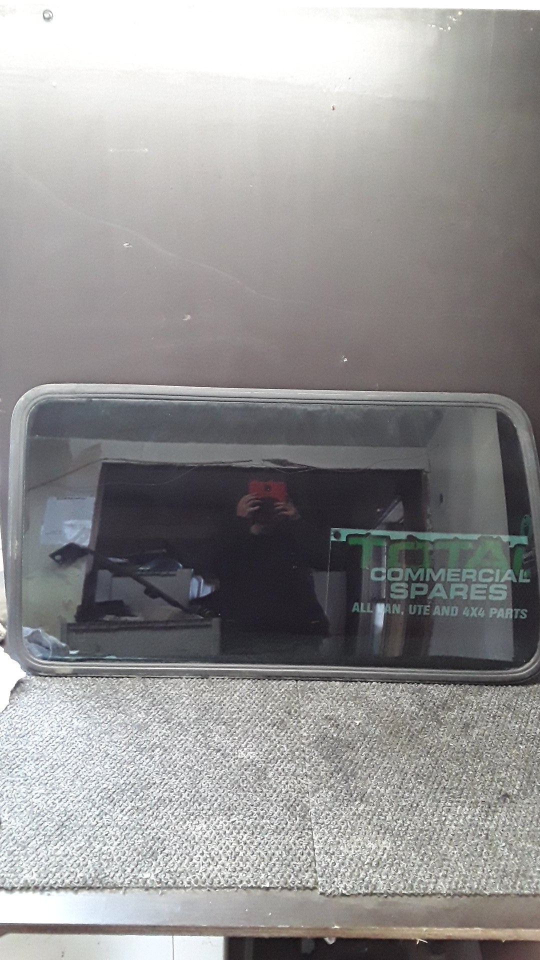 2007 Nissan Vanette SKF2VN- Left Rear Cargo Glass- (TAG5773) PN: M3Q8