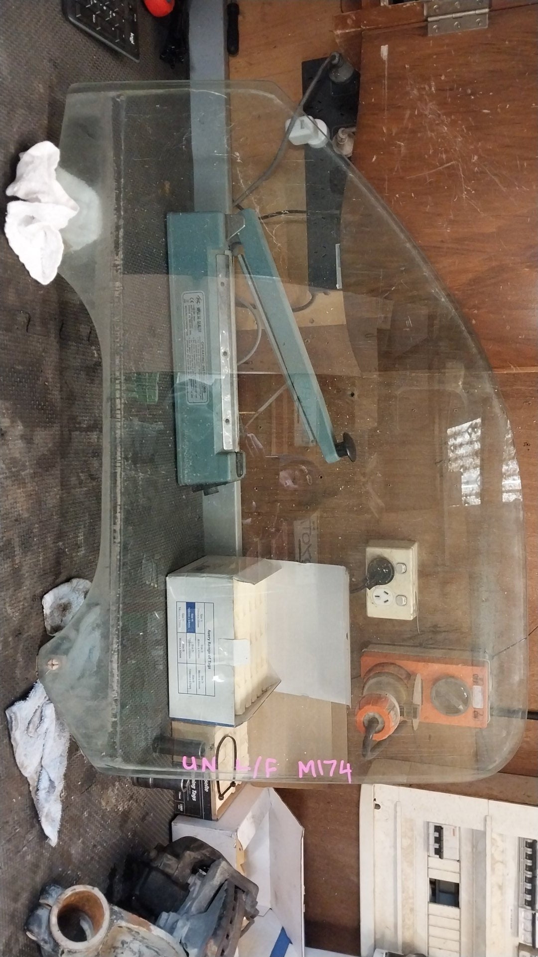 2002 Ford Courier PE- Left Front Door Window- (TAG2040) PN: LFM174