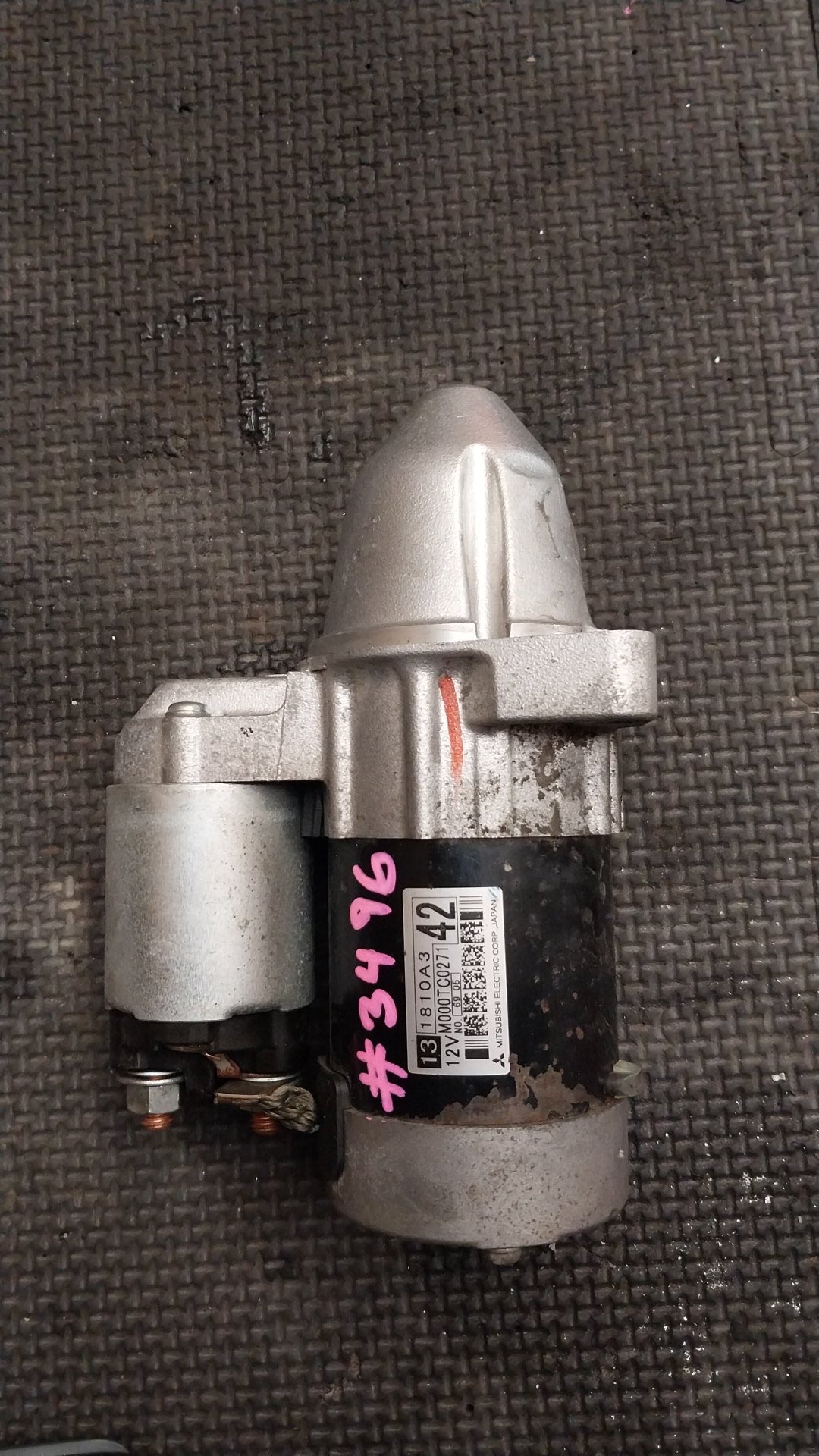 2016 Mitsubishi Outlander III GF*W GF7W- Starter Motor- (TAG3496) PN: 1810A3