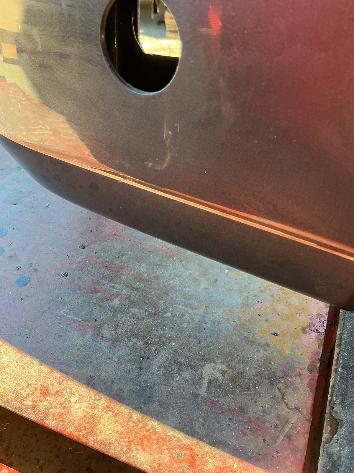 2024 Ford Ranger- Rear Bumper- (TAG12205)