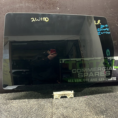 2019 Ford Escape- Left Rear Door Window- (TAG7862)
