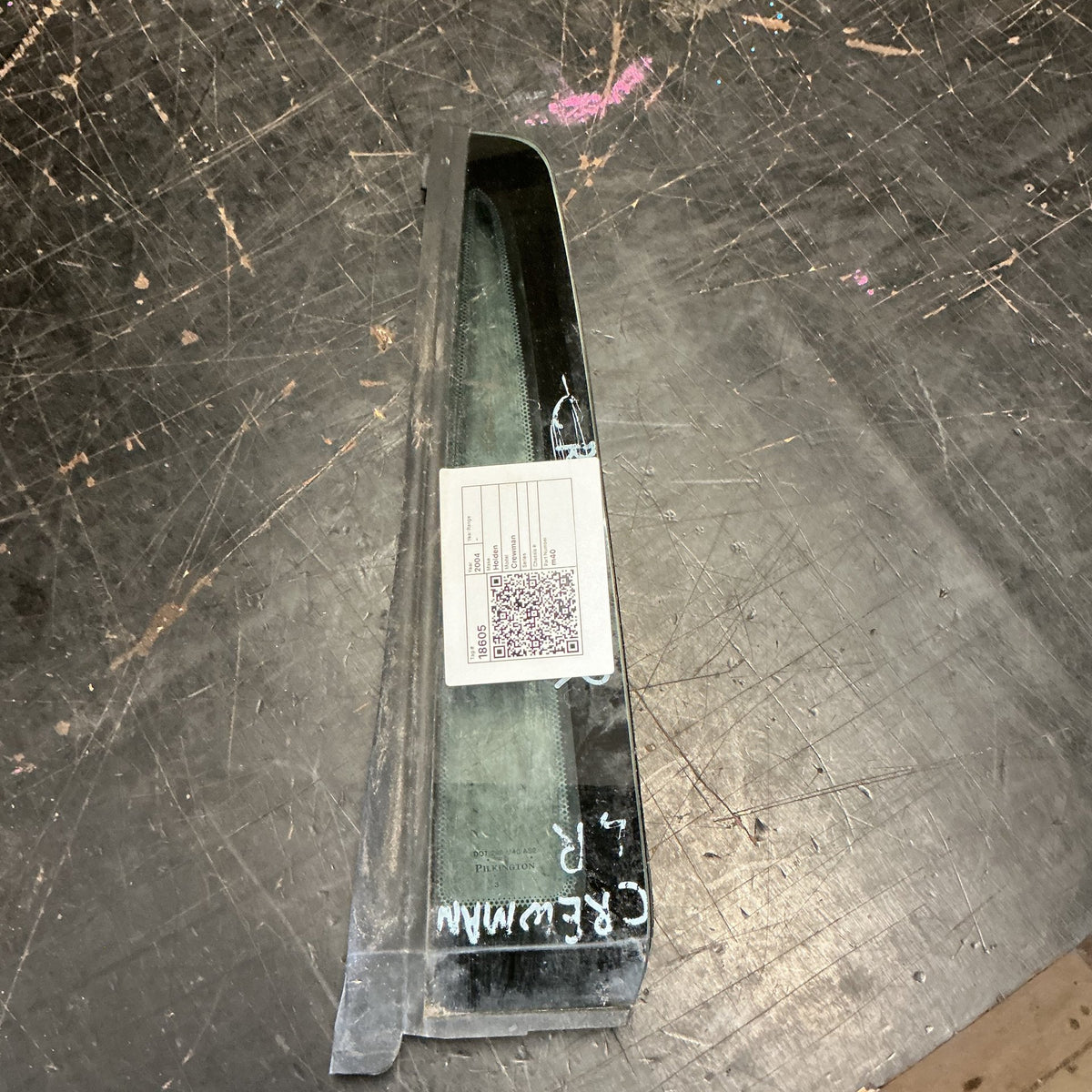 2004 Holden Crewman - Left Rear Quarter Door Glass - (TAG18605)