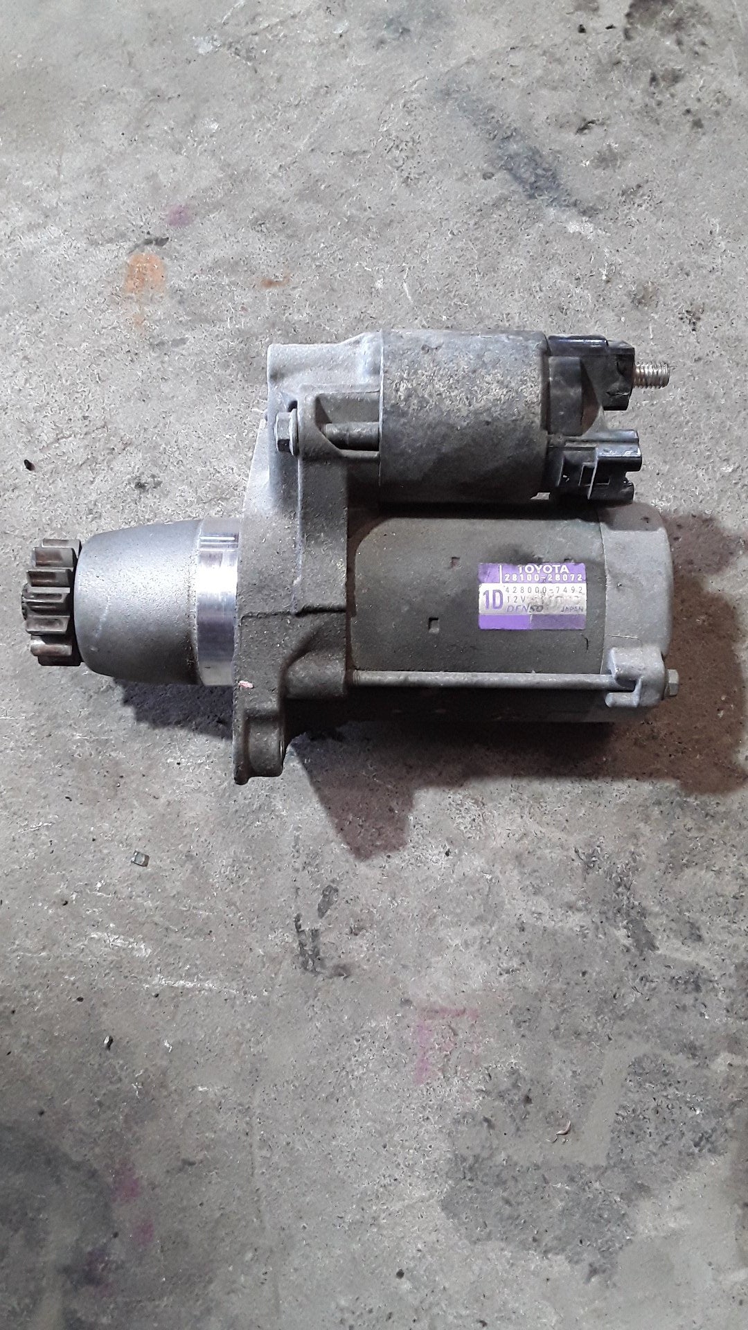 2007-2014 Toyota Highlander U40- Starter Motor- (TAG35)