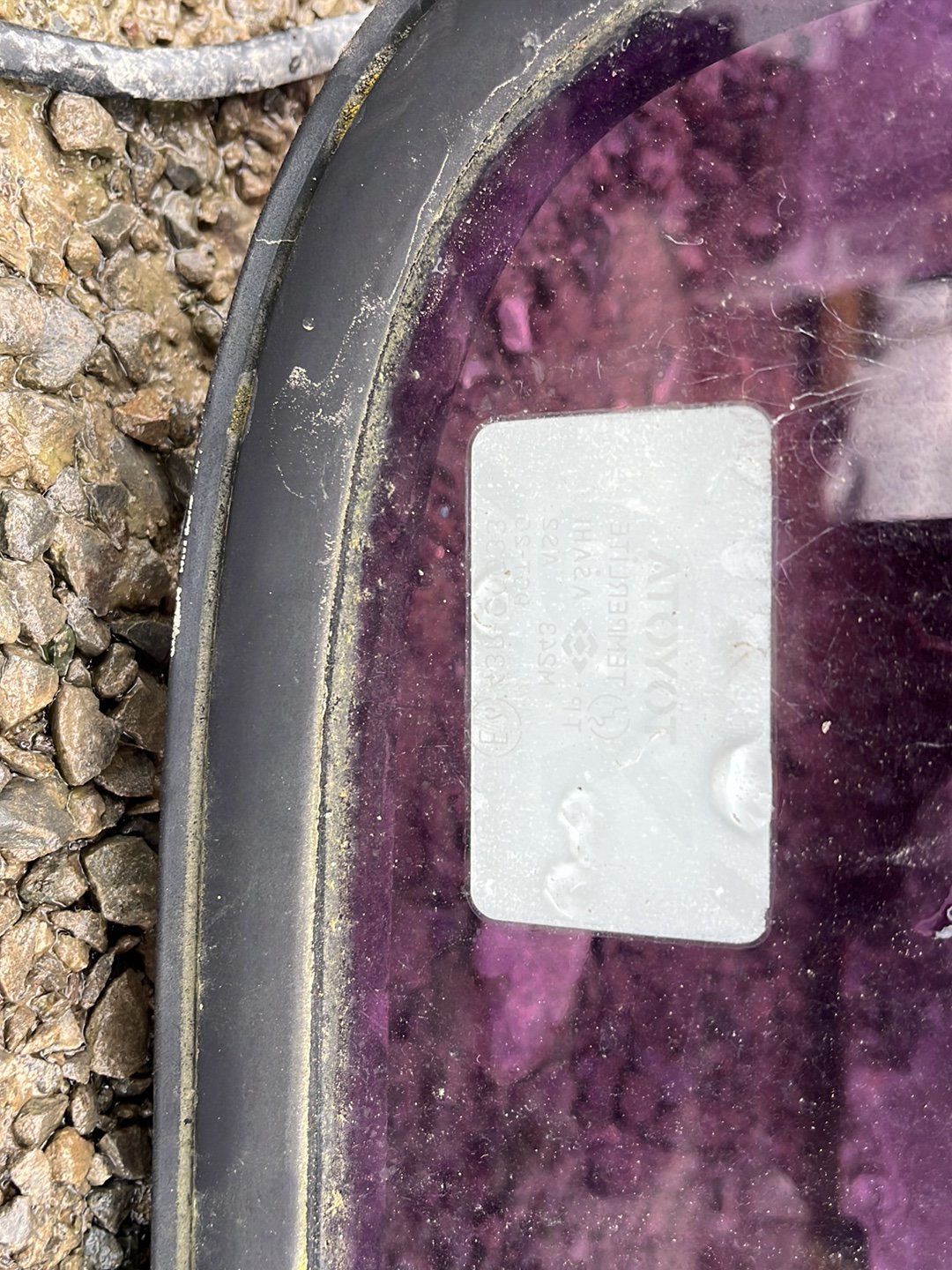 1989-2000 Toyota Hiace IV H100 LH1- Right Rear Cargo Glass- (TAG7067)