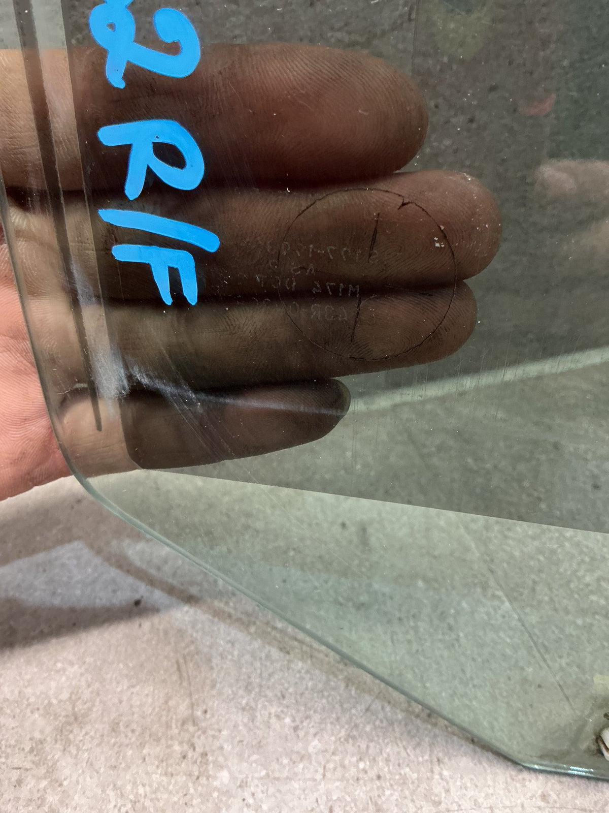 2001 Ford Courier UN- Right Front Door Glass- (TAG15586) PN: M174