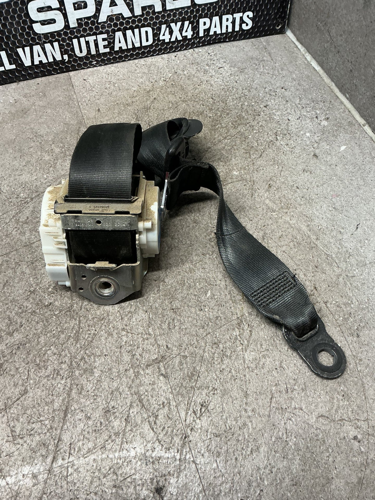2014 Volkswagen Amarok- Left Rear Seat Belt- (TAG16234)