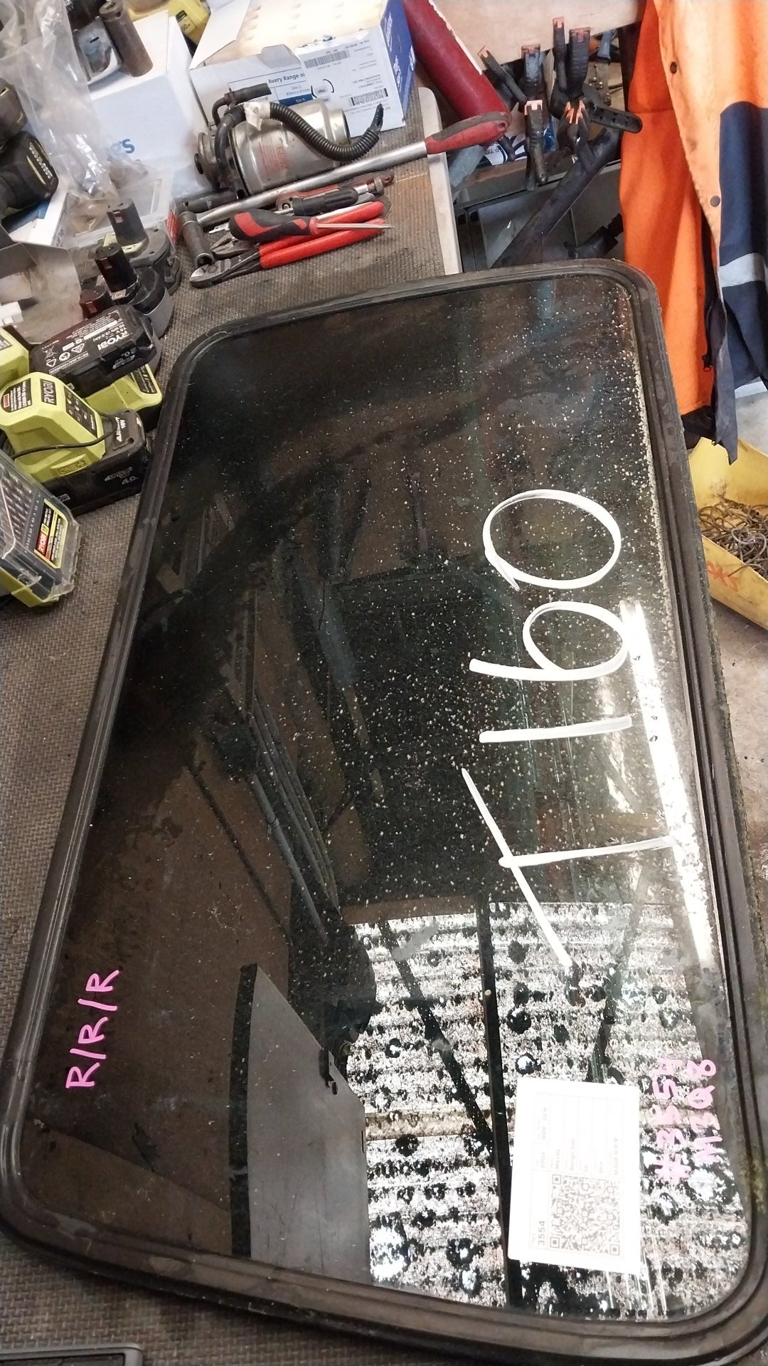 1999-2016 Mazda Bongo Van SK- Right Rear Cargo Glass- (TAG3554)