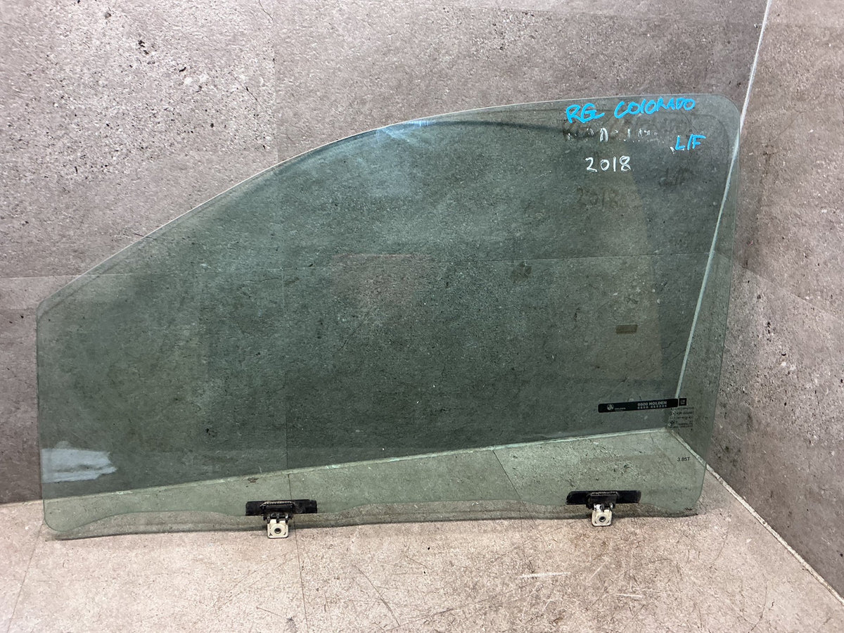 2018 Holden Colorado RG - Left Front Door Glass - (TAG18917)