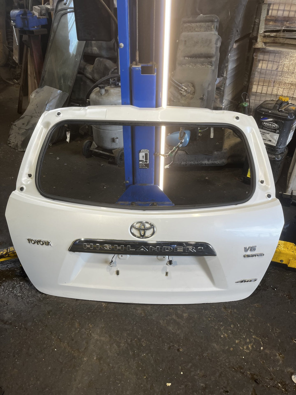 2007-2014 Toyota Highlander U40- Tailgate Shell- (TAG15311)