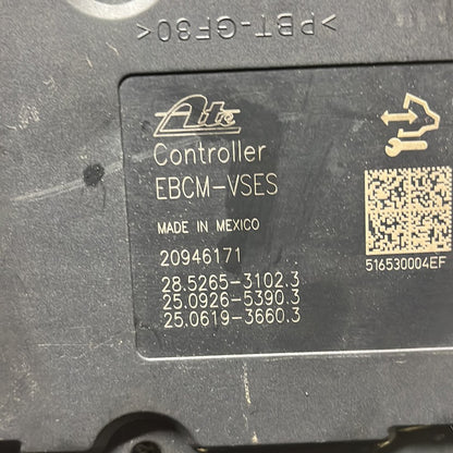 ABS Pump/Modulator- (TAG7951), 95112922, 2017, Holden, Captiva