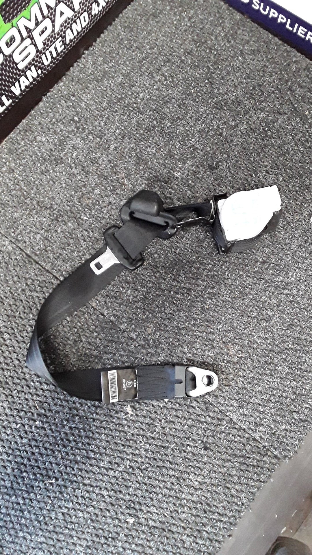 2018 Ford Ranger XLT DOUBLE CAB W/SA- Left Rear Seat Belt- (TAG5239) PN: T86332T
