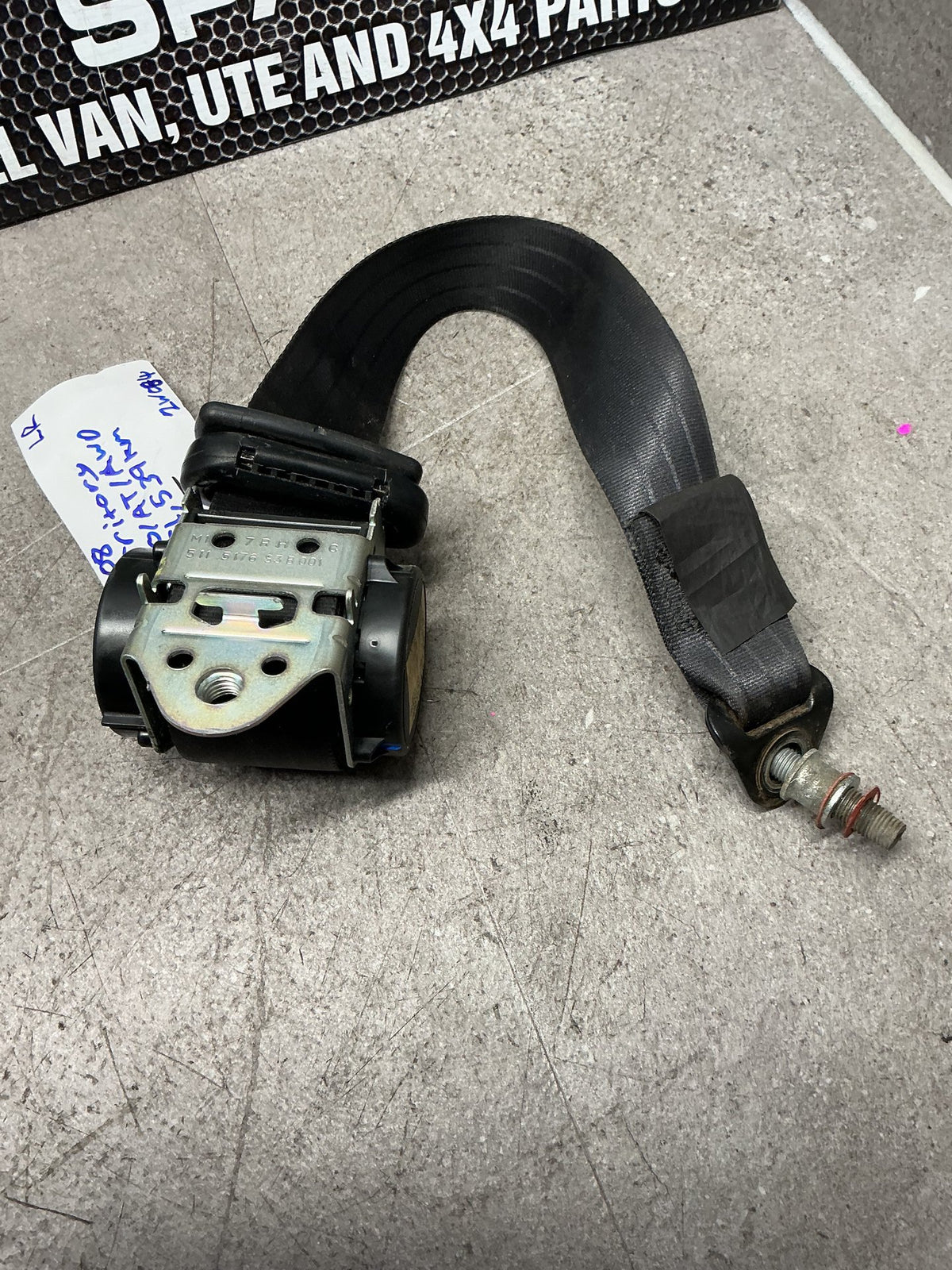 2008 Ford Territory 2W084- Left Rear Seat Belt- (TAG13581)