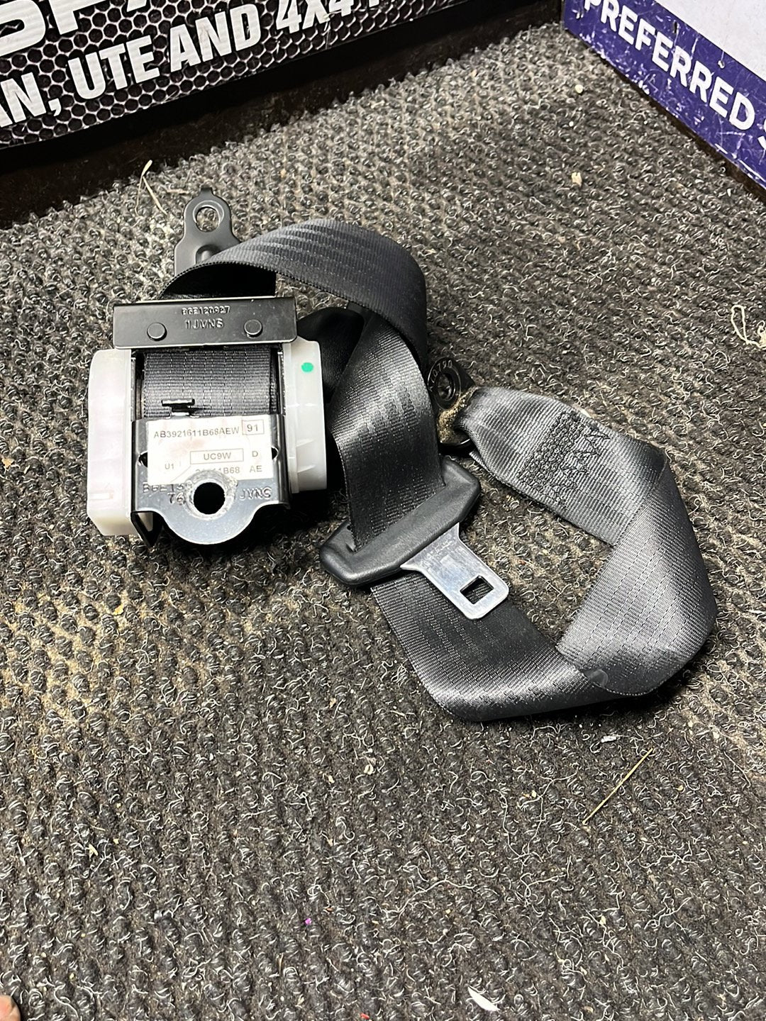 2016 Ford Ranger- Left Rear Seat Belt- (TAG8771)