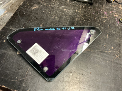 1986-1997 Nissan Navara D21 - Left Rear Cargo Glass - (TAG18665)