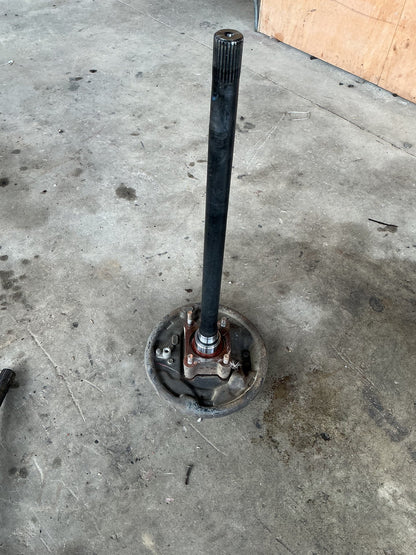 2007 Holden Rodeo- Left Rear Drive Axle- (TAG14302)