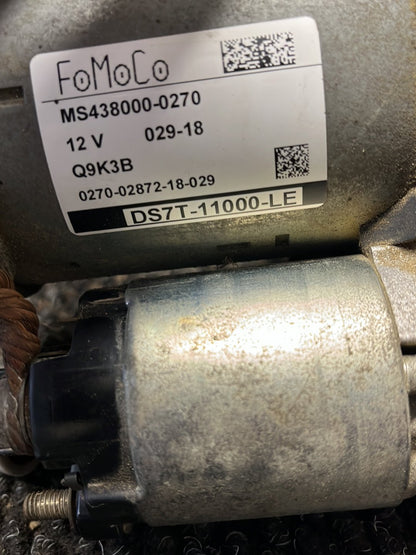 2013 Ford Kuga- Starter Motor- (TAG8767) PN: DS7T-11000-LE