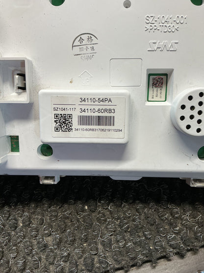 2017 Suzuki Vitara 3W156- Instrument Cluster- (TAG10565)