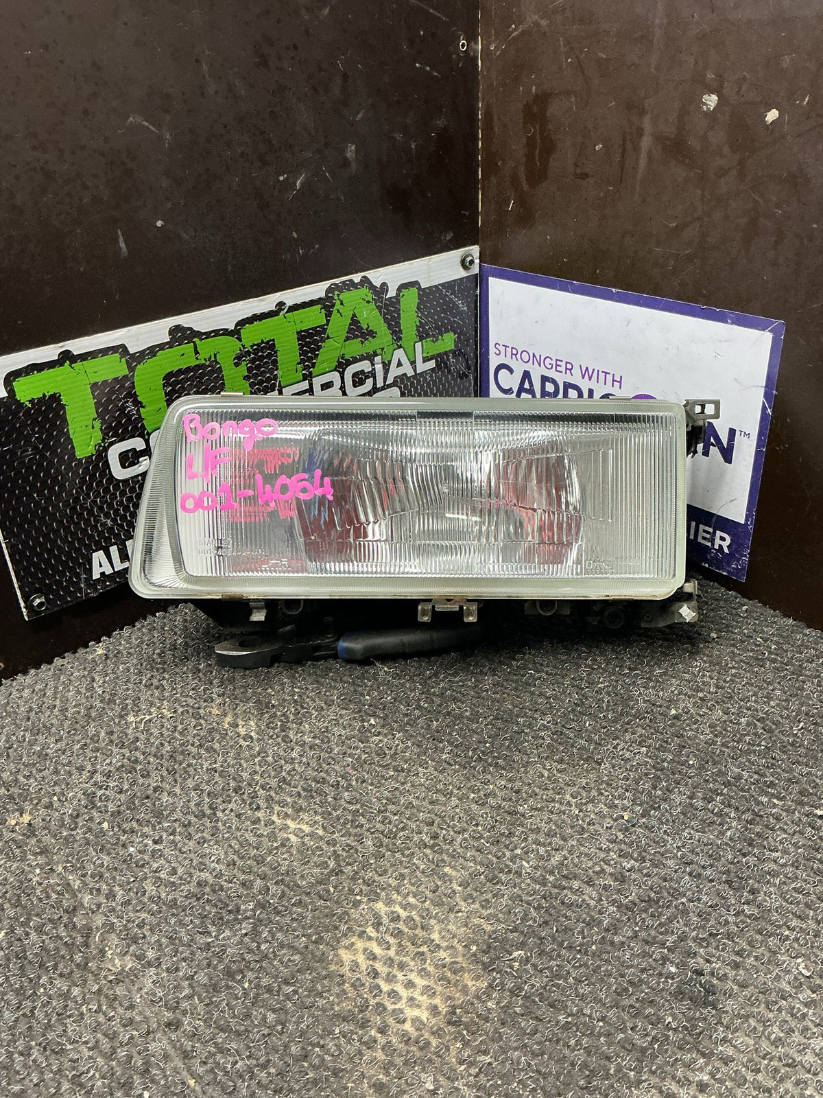 1984 Mazda Bongo Van- Left Headlight- (TAG9620) PN: 001-4054