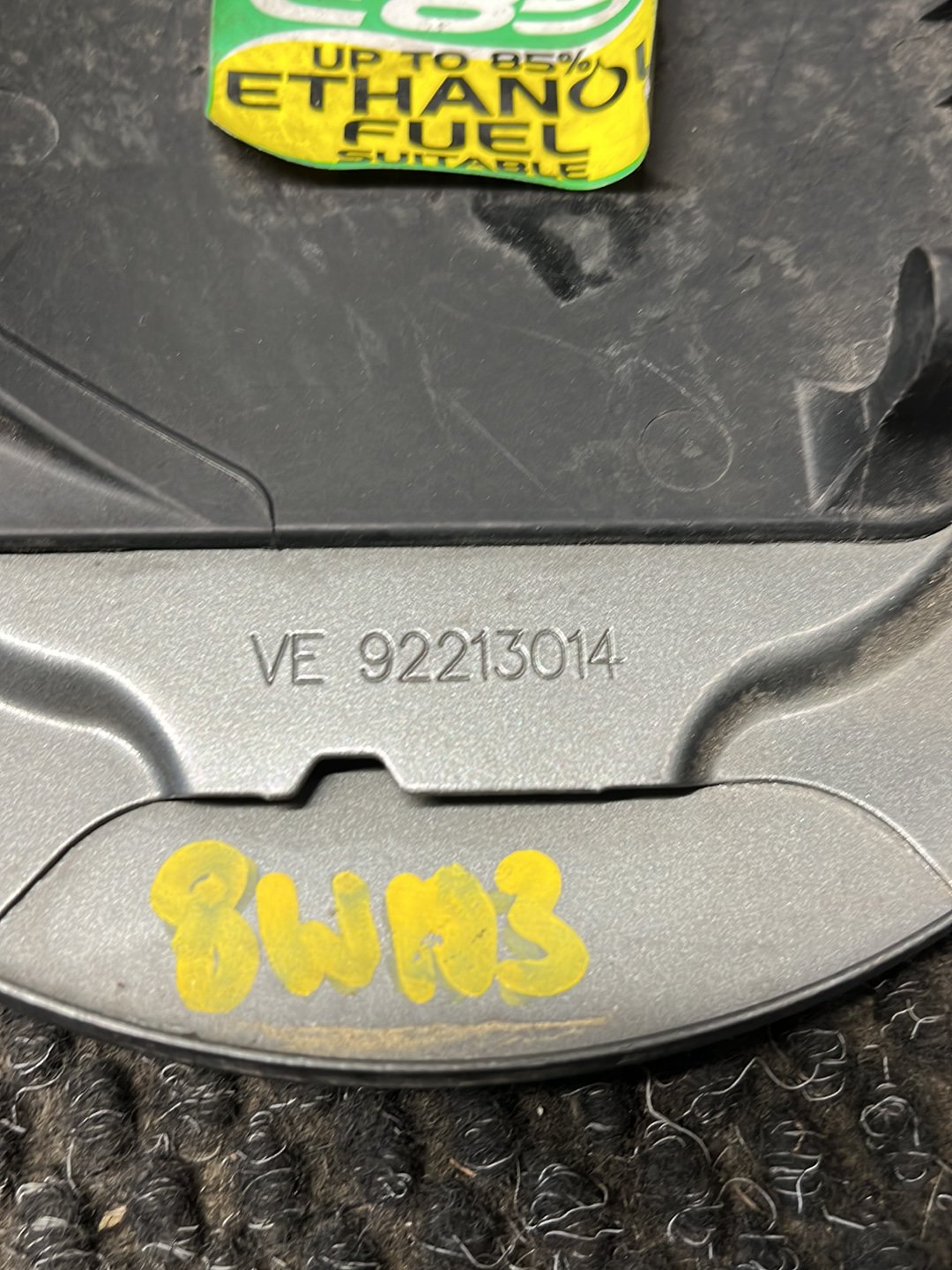 2009 Holden Commodore VE- Fuel Filler Door- (TAG9176)