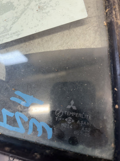 1996-1998 Mitsubishi Challenger k96 - Right Rear Quarter Door Glass - (TAG18587)