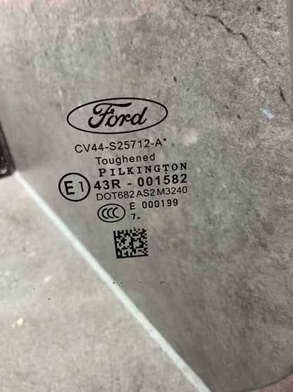 2018 Ford Escape ZG- Right Rear Door Glass- (TAG12346) PN: M3240