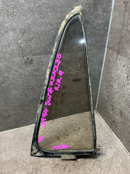 1994 Toyota Hilux Surf KZN130 - Right Rear Quarter Door Glass - (TAG18774)