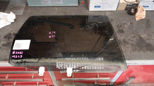 2010 Mitsubishi Outlander II CW*W CW*W- Right Rear Door Glass- (TAG2661) PN: M2L3