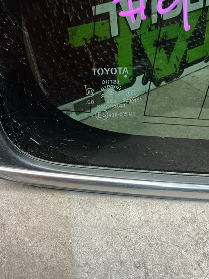 2007-2014 Toyota Highlander U40- Right Rear Cargo Glass- (TAG15421)