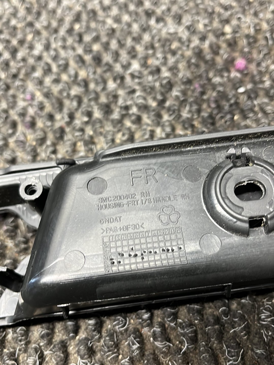 2008 Holden Captiva 7- Right Front Door Interior Handle- (TAG8354)