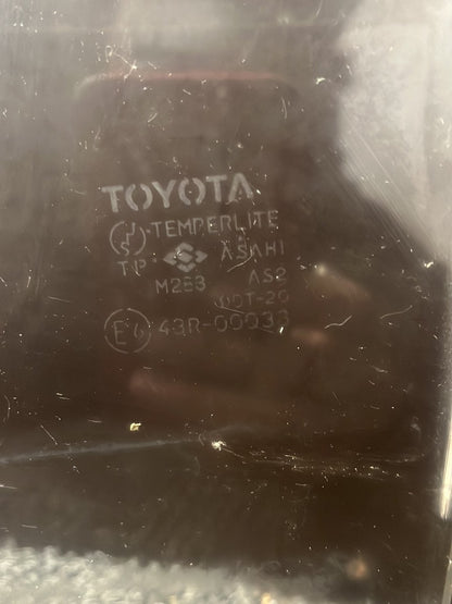 1989-1995 Toyota Hilux II N130- Left Front Door Glass- (TAG7055)