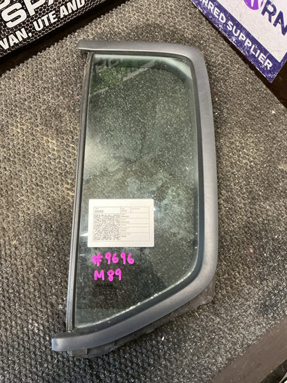 2013 Nissan Navara D40- Left Rear Quarter Door Glass- (TAG9696)