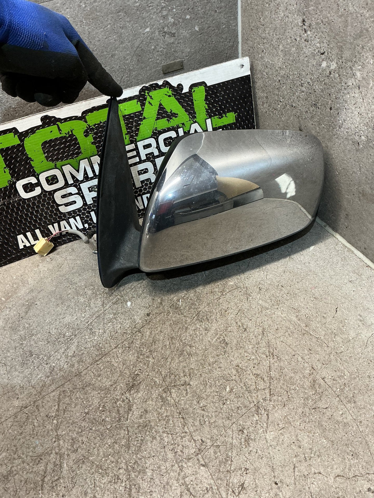2008 Toyota Hilux KUN- Left Door Mirror- (TAG16403)